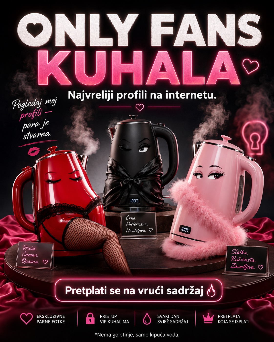 OnlyFans kuhala — najvreliji profili na internetu. Pretplati se na vrući sadržaj.